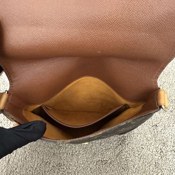 Authentic Louis Vuitton Musette Salsa Women’s Shoulder Crossbody Bag PM Brown - Picture 5 of 8